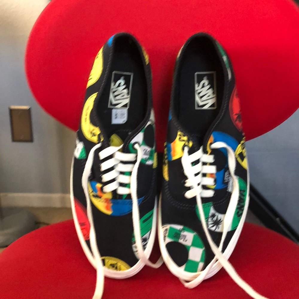 Unique classic Vans sneakers brand new no tags